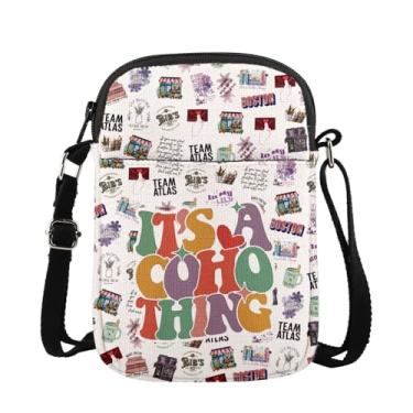 Imagem de MAOFAED Presente inspirado no livro literário, It's A Coho Thing Crossboday Bag para amantes de livros, Lily Blooms, In My Lily And Atlas Era, Coho Thingcb