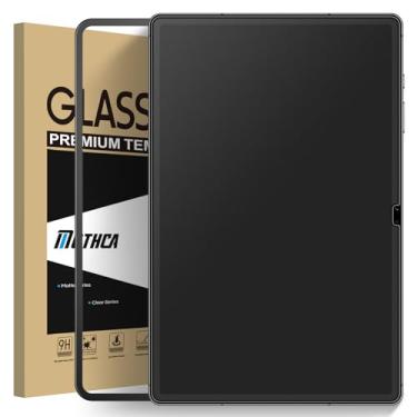 Imagem de Mothca Protetor de tela de vidro fosco para Galaxy Tab S10 Plus/S9 Plus/S9 FE Plus 31.5 cm com moldura de fácil instalação, vidro temperado antirreflexo e anti-impressão digital para S10+/S9+/S9 FE+,