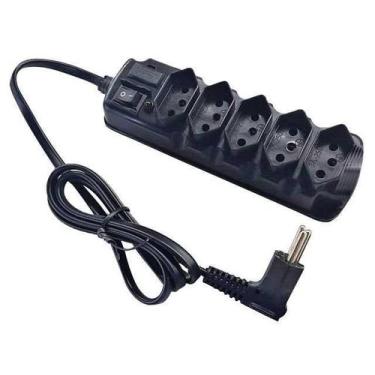Imagem de Filtro De Linha 5 Tomadas 2p+t Preto 99 Coisas - CHINA