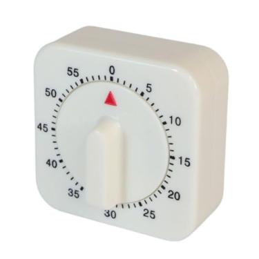 Imagem de Cronômetro Timer Cozinha Plástico Fácil De Usar 60 Minutos 6cm
