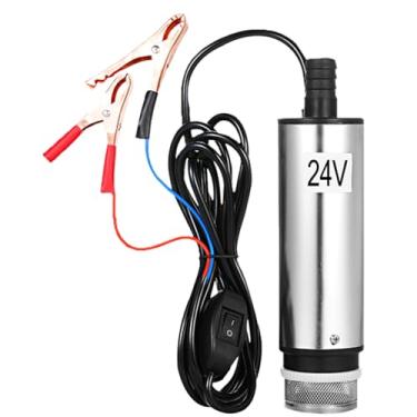 Imagem de Bombea de Transferência de Combustível de água de óleo Bomba Submersa para Bombeamento Com Filtro de Aço Inoxidável para Grandes Máquinas Agrícolas e Máquinas de Construção (24V)