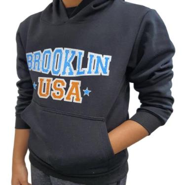 Imagem de A Melhor Blusa De Moletom Flanelada Infantil Juvenil Menino - Paraíso 