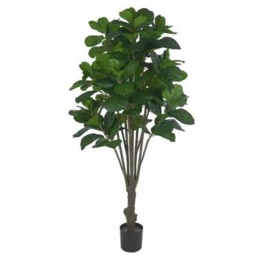 Imagem de Planta Árvore Artificial Ficus Lyrata Real Toque Verde 1,8m - FLORESCE
