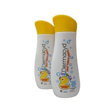 Imagem de Kit C/2 Sabonete Líquido Infantil Dermacyd 200ml