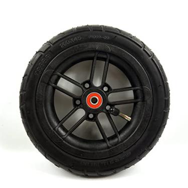 Imagem de (M8) - L-faster 200 x 35 pneu pneumático use cubo de nylon ajuste eixo M8 ou M6 roda de ar 20 cm para substituição de scooter elétrica tubo de roda inflável de 20 cm