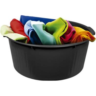 Imagem de Bacia De Plastico Grande Reforçada Multiuso C Alça 67L - Creative Plas