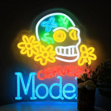 Imagem de JFLLamp Sinais de néon de cerveja para decoração de parede Crs EDGE luzes neon para quarto placas de LED adequadas para dormitório homem caverna presente de Natal