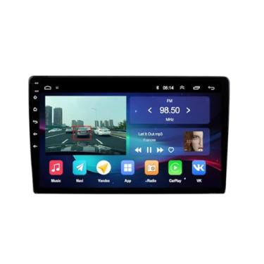 Imagem de Multimídia Android Universal 4gb RAM + 64gb HD Octa-core Tela 9 e 10 Polegadas 4g Carplay Android Auto Wi-fi GPS Rádio Qled