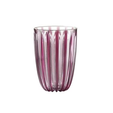 Imagem de Guzzini Jogo de 6 Copos Alto, 470ML, em Bio Plástico não fóssil 100% reciclável, Ø9 x altura 12,8 cm, Design Assinado, DolceVita, Ametista