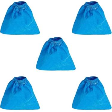 Imagem de Sacos de filtro VRC5 para a maioria dos aspiradores de pó molhados/secos Vacmaster de 4 a 16 galões - Compatível com filtro VRC51, sacos de pó de substituição duráveis para limpeza eficiente a vácuo