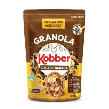 Imagem de Granola Kobber Pouch Cacau e Banana - 210gr