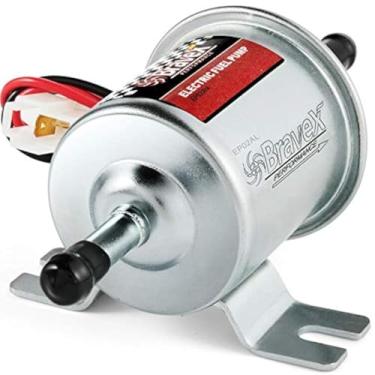 Imagem de Bravex Universal 12V Baixa Pressão 2,5-4 PSI Bomba de Combustível Elétrica Diesel Inline HEP-02A (2,5-4 PSI)