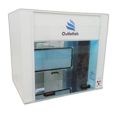Imagem de Capela De Fluxo Laminar Horizontal 60 Em Mdf 110V - Outletlab