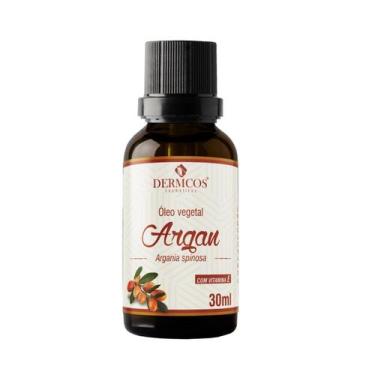 Imagem de Óleo Vegetal De Argan Com Vitamina E 30ml Dermcos