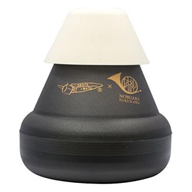 Imagem de OKURA+MUTE Quiabo + Mudo Trompa francesa/Baixo e Trombone Mudo de Prática Mudo, Cor: Preto