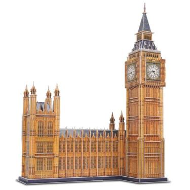 Imagem de Quebra-cabeça 3D Hallisun London Big Ben City Architecture 190 unidade