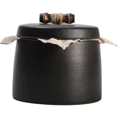 Imagem de Vasilha De Chá De Cerâmica Estilo Japonês Chá Café Potes De Armazenamento De Açúcar Potes De Cerâmica Tradicional Caddy De Chá Para Cozinha, Retro