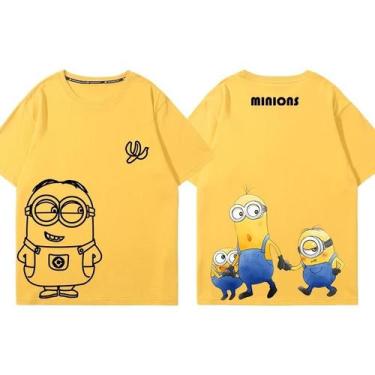 Imagem de Crianças Adolescentes Meninos Meninas Desenhos Animados Minions Camise