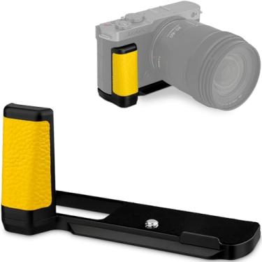 Imagem de Haoge Punho HG-S9-Y para Panasonic LUMIX S9 Corpo de Câmera S9K Suporte em forma de L Amarelo