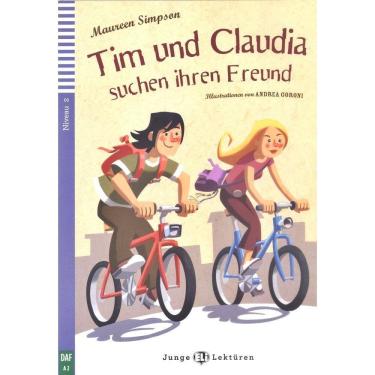 Imagem de Tim Und Claudia Auf Der Suche Nach Ihrem Freund - Eli Junge Lektüren - Stufe 1 - Buch Mit Audio-CD