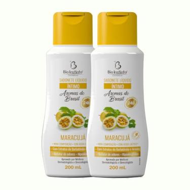 Imagem de 2 UNDs Sabonete Íntimo Líquido Maracujá 200ml Bio Instinto