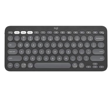 Imagem de Teclado sem Fio Logitech K380S - Padrao US - Grafite - Bluetooth - 920-011789-Unissex