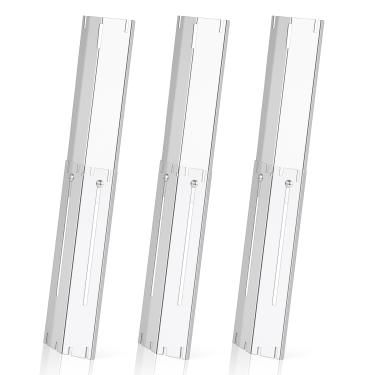 Imagem de Placas térmicas ajustáveis de aço inoxidável universais, barracas térmicas, proteção térmica, capa de queimador, compatível com Weber, Charbroil, Brinkmann, Chargriller etc., estende de 29,8 cm até