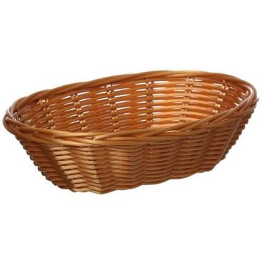 Imagem de Cesto Organizador Multiuso Marrom Hauskraft Rattan Lily