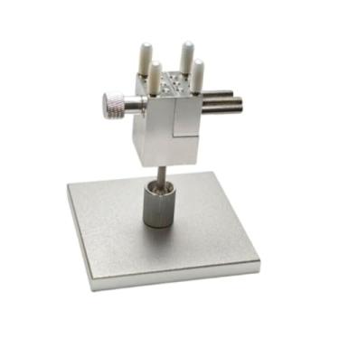 Imagem de IEUDNS Mini furadeira, torno de portátil, escultura, artesanato universal, faça você mesmo, fabricação de joias, reparo de relógios, braçadeira de, Base Quadrada