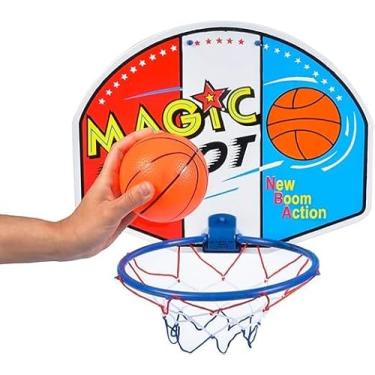 Imagem de Tabela de Basquete Infantil com Bola, 35 x 29 cm, Cesta 20 cm, Material PP