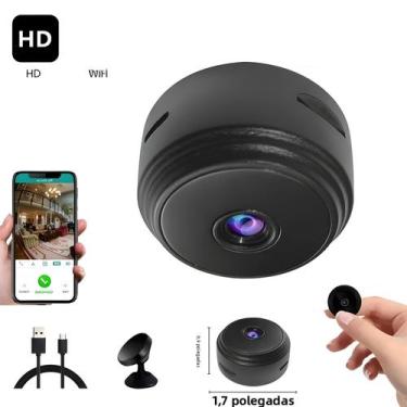 Imagem de Câmera De Vigilância Inteligente HD Wifi Sem Fio Monitor De Segurança 