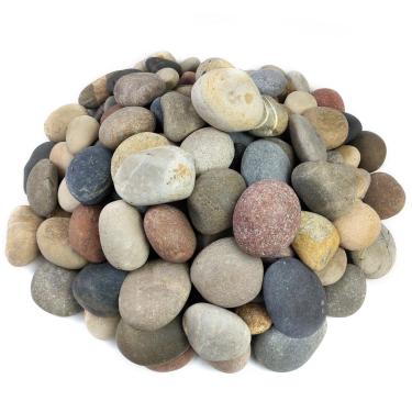 Imagem de FANTIAN Pedras grandes de rio de 9 kg para paisagismo ao ar livre, seixos decorativos de 8 a 10 cm para paisagismo, jardim, quintal, pavimentação, aquário, plantas, passarelas e pintura