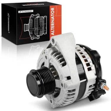Imagem de A-Premium Alternador Compatível Com Chevrolet Corvette 2014, 2015, 2016, 2017, 2018, 2019, 6,2 L, 12 V, 150 A, Polia Desacopladora De 6 Ranhuras, Sentido Horário, Substituição Nº 1042118360, 1042118