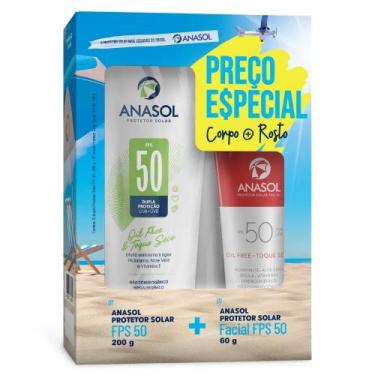 Imagem de Kit ju paes fps50 200ml corporal+40g facial anasol - SAN MARTIN