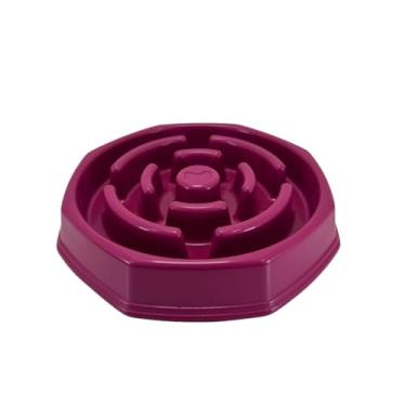 Imagem de Comedouro Cães Educativo Lento Coma Devagar Interativo Labirinto(Rosa-G)