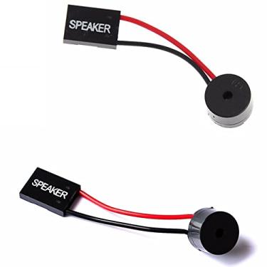 Imagem de QYAJS Pacote Com 2 Placas-Mãe Para Pc Alto-Falante Interno Mini Plugue Gabinete Computador De Mesa Diy Bios Alarme Sonoro