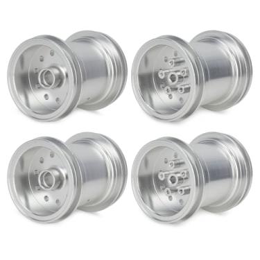 Imagem de CW-01 Aluminum Wheels Hub Rims for Tamiya CW01 Chassis Lunch Box Midnight Pumpkin RC Car Upgrade Parts