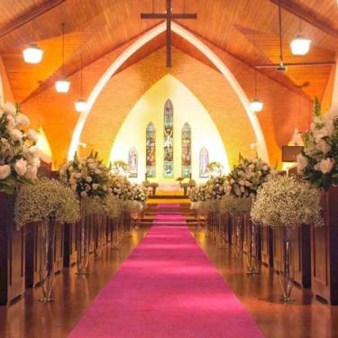 Imagem de Passadeira de Noiva para Casamento 3mm - 5m x 1m de Largura - Inylbra,