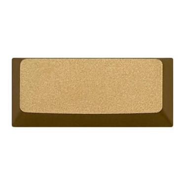 Imagem de AsrMyjcx Tecla Enter Cap 2.25U R2 Conjunto de teclas de substituição para máquinas de liga de alumínio criativas Teclas de teclado Sublimação de tinta térmica, Ouro