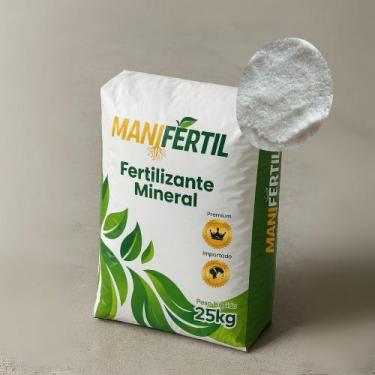 Imagem de Fertilizante KCl Branco 62 Cloreto de Potássio 00.00.62 Branco Standar