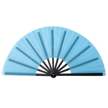 Imagem de Sovoadur Ventilador grande de 33 cm para dança em linha, ventilador de botas no chão (azul claro)