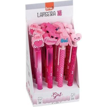 Imagem de Lapiseira Plástica Divertida 0,7mm - Girl - 1 unidade - BRW Suprimento