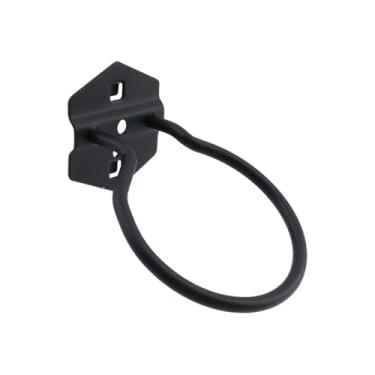 Imagem de Rannb Suportes de ferramentas elétricas Pegboard Ganchos para Pegboard Ganchos de metal resistente de aço de 0,9 cm Gancho de pino de laço adequado para quadros espaçados de 2,8 cm Ganchos de parede