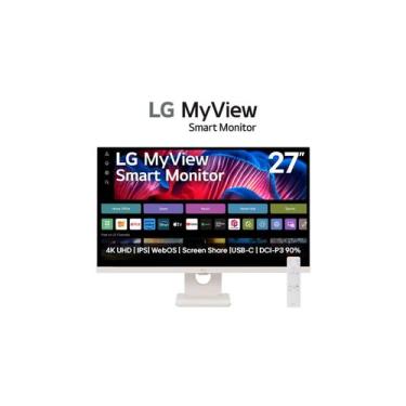 Imagem de Monitor LG MyView Smart 27SR73UW Tela IPS 4K 27, WebOS, ThinQ Home, Ai