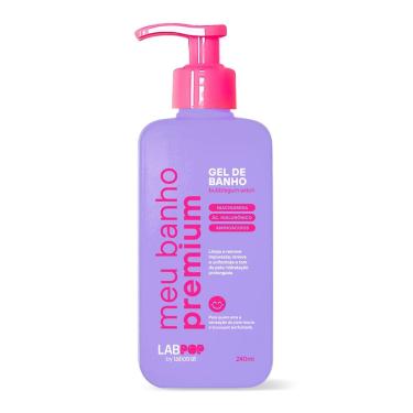 Imagem de Gel de Banho Bubblegum Witch LabPop By Labotrat Meu Banho Premium 240ml