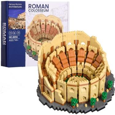 Imagem de Mini Blocos De Montar 1545 Peças Coliseu CBS0432 - Castela - CASTELA B