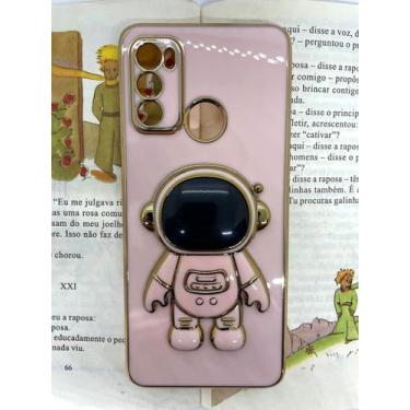 Imagem de Capa de celular compatível com Moto G60 Normal Astronauta - oilojinhad