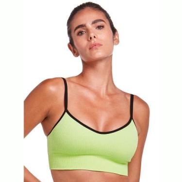 Imagem de Top Fitness Com Bojo Plié - Coleção Twill 50948, Verde, GG