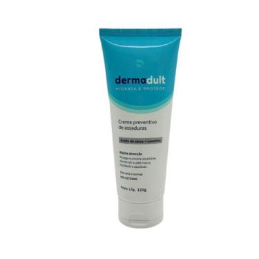 Imagem de Creme Antiassaduras Dermadult 120g  Hidratação Intensa para Bebês e Ad