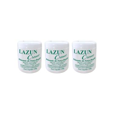 Imagem de Alisante Lazun 240G Verde-Regular-Kit C/3Un